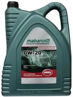 Моторное маслоMABANOL X Alpha FE 0W20 ACEA C5/C6 5 л синт.