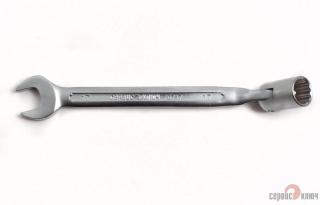 Ключ рожковый с карданной головкой 17 мм PROFFI удлиненный 70717 СЕРВИС КЛЮЧ