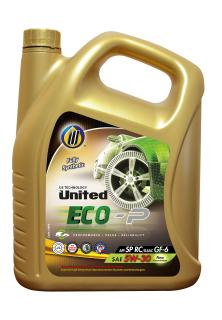 Масло моторное UNITED ECO-P 5W30 SP/ILSAC GF-6 синт 4л