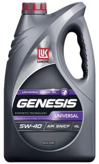 Масло моторное ЛУКОЙЛ GENESIS UNIVERSAL 5w40 4л