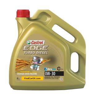 Масло моторное CASTROL Edge Titanium FST Turbo Diesel 0w30 4л