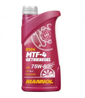 Масло трансмиссионное MANNOL 8104 MTF-4 75w80 GL-4 1л 