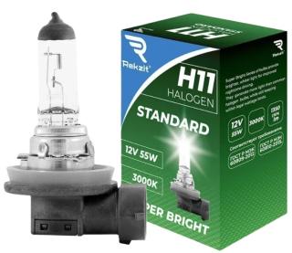 Лампа галогенная Rekzit Standard H11 24V55W