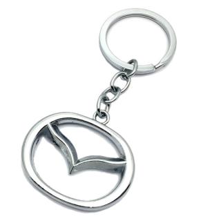 Брелок MAZDA логотип на подвеске металл BMM 027 MASHINOKOM 