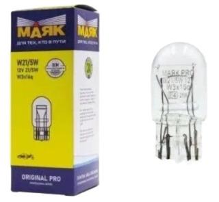 61215бц AБЦ  12V W21/5W 3*16d"Маяк"(мин.уп.100шт)