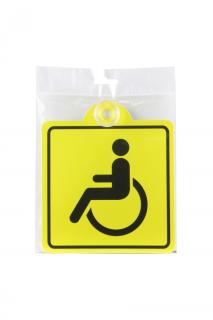 Знак на присоске "Инвалид" 48720 NOVA BRIGHT