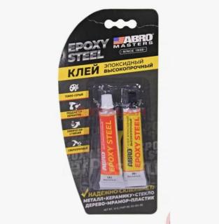 Клей эпоксидный высокопрочный 16г. ES-501-RE ABRO MASTERS