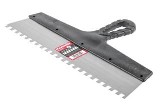 Шпатель зубчатый 350 мм 8х8мм с антикор.покр.Hammer Flex  238-019 