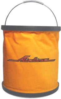 *Ведро-трансфомер компактное оранжевое 11л AB-O-02 