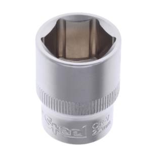 Головка 1/2" шестигранная 22мм AV Steel