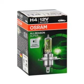 Лампа Osram H4 (к-т) 12V60/55W P43t ALLSEASON ( 64193алс-ев )
