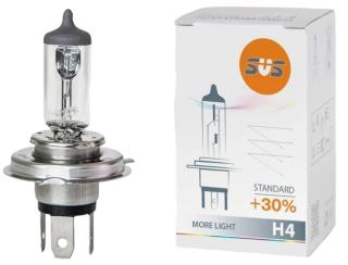 Лампа галогенная 24V SVS H4 P43t 75/70W Standard 30%