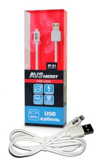 Кабель AVS для iphone 5 (1м) IP-51
