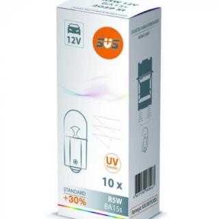 Лампа накаливания 12V SVS R5W 5W BA15s шт.