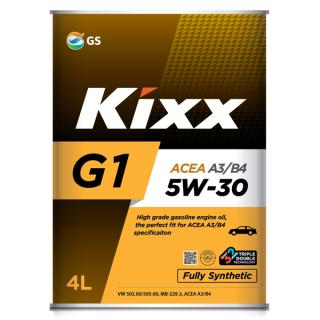 Масло моторное KIXX GX9 Euro A3/B4 5W-30 /4л мет.