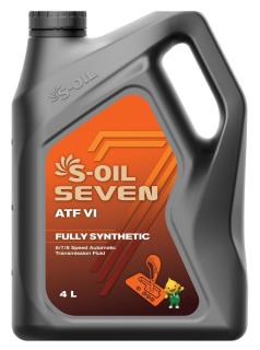 Масло трансмиссионное S-OIL 7 ATF VI 4л