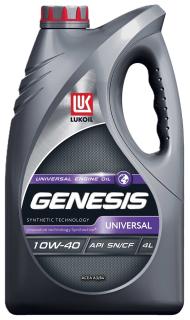 Масло моторное ЛУКОЙЛ GENESIS UNIVERSAL 10w40 4л