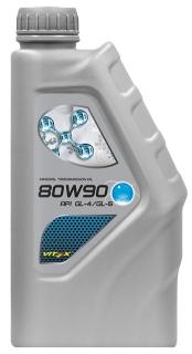 Масло трансмиссионное Vitex SAE 80w90 API GL-4/GL-5 1л