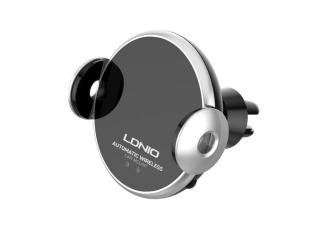 Устройство зарядное USB БЕСПРОВОДНОЕ LD_B4601 черный LDNIO (100)