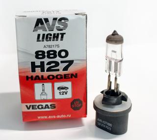 Галогенная лампа AVS Vegas H27/880.12V. 27W. 1шт