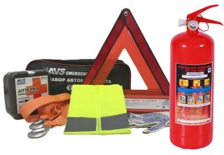 Набор автомобилиста 7 предметов AVS AN-02