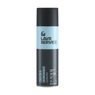 Смазка силиконовая LAVR SERVICE SILICONE SPRAY, 650 мл LAVR Ln3501