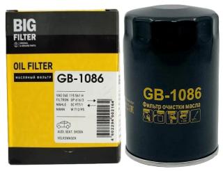 BIG FILTER GB-1086 Фильтр масляный