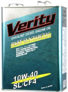 Масло моторное VERITY PART SYNTHETIC 10W40 SL/CF-4 4л