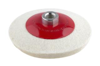 Диск полировальный д/УШМ 125x12 мм фетр с наклоном Hammer Flex 227-024  PD M14 FL 