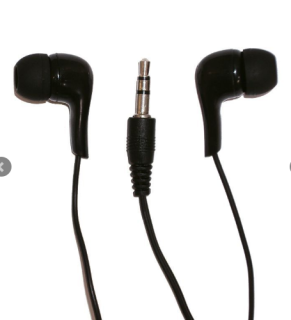 Наушники внутриканальные черные VS VS_EHBK_B PERFEO