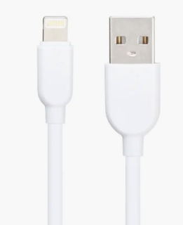 Кабель 8 PIN (Lightning) USB 2,4А (1м) белый 48473 BX14 BOROFONE