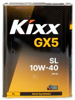 KIXX GX5 SL 10w40 4л п/с (G) (4) (L531644TE1)