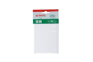 Набор стержней д/клей-пистолета 7.2мм 100мм 12шт прозрачные Hammer 211-006  