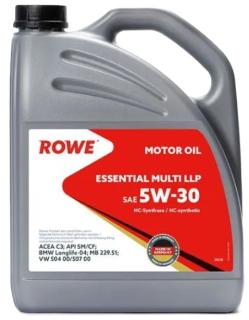 Масло моторное ROWE ESSENTIAL MULTI LLP С3 SAE 5W-30 5л