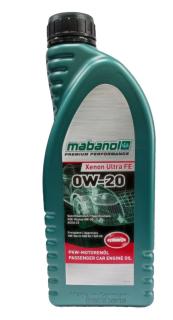 Масло моторное MABANOL X Ultra FE 0W20 ACEA C5 1л синт.