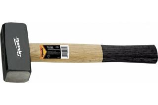 Кувалда 1500 г кованая головка деревянная двухцветная рукоятка Sparta