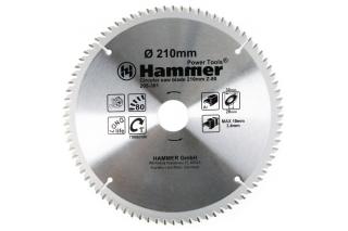 Диск пильный по алюминию 210х80х30/20мм Hammer Flex 205-301 CSB AL  