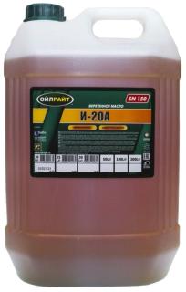 Масло индустриальное OILRIGHT И-20А 20л