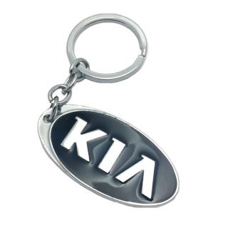 Брелок KIA логотип на подвеске металл BMM 014 MASHINOKOM 