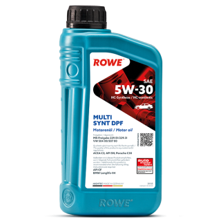 Масло моторное ROWE HIGHTEC MULTI SYNT DPF С3 SAE 5W-30 1л