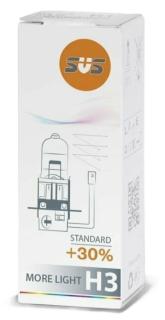 Лампа галогенная 12V SVS H3 PK22s 55W Standard 30%
