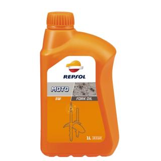Масло гидравлическое REPSOL Moto Fork Oil 5W 1л
