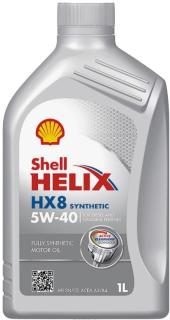 Масло моторное SHELL Helix НХ8 Synthetic 5w40 1л