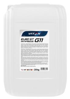 Жидкость охлаждающая Антифриз VITEX G11 EURO ST желтый 10кг (2)