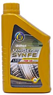 Масло трансмиссионное UNITED LSD UNIGEAR S5 75w140 GL-5 1л синт 