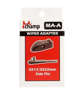 Адаптеры для щеток с/о (2шт) MA-A Champ (Side Pin 5х17/5х22мм)