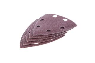 Набор шлифлистов для дельташлифовальных машин 5 шт дерево Р60 80 мм Hammer Flex 220-001  MF-AC 001