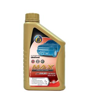 UNITED MAX PROTECTION SAE 5W40 API SN (PAO) 1л (24)