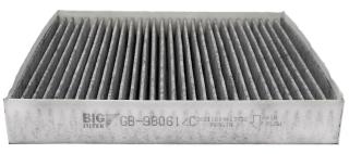 BIG FILTER GB9986C Фильтр салона VOLVO S60 II 10, S80 II 06, V60 10, V70 III 07, XC60 08 (CU2733)
