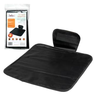 *Накидка защитная под детское автокресло, цвет черный, 46*48см AO-CS-21 